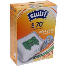 Sac aspirateur s70 emb.4pcs - s70 - 4006508191383 - Swirl