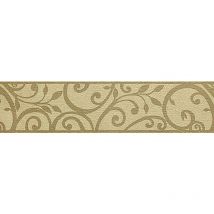 Holden Decor - Swirl Wallpaper Border Mocha Beige Cream Textured