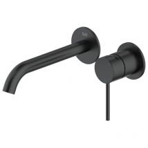 Swiss Aqua Technologies - Aurum concealed lever basin mixer with concealed body, matt black (SATBAUR101C)