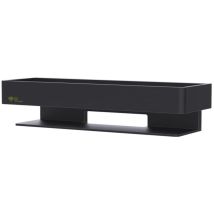 Duschkorb 30 cm aus massivem Messing, Schwarz (SATDPOL30MC) - Swiss Aqua Technologies