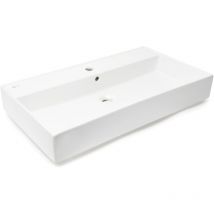 Swiss Aqua Technologies sat Infinitio lavabo 80,5x46,5 cm foro centrale per miscelatore (SATINF8046)
