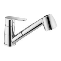 Swiss Aqua Technologies - Project Einhebelmischer Mit Herausziehbarer Handbrause, Chrom (satbspro283)