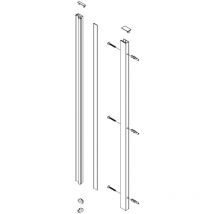 Sk Profil für Duschabtrennung 193cm, Chrom (sikoprofilsk) - Swiss Aqua Technologies