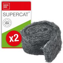 SWISSINNO Blocca-Roditori Lana di Acciaio per roditori, parassiti e insetti - Barriera impenetrabile efficace al 100% - Costruzione inossidabile iper