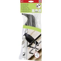 Dissuasore Corvo per Uccelli – 1 pz – Plastica, Nero, 120mm x 380mm x 250mm – Swissinno