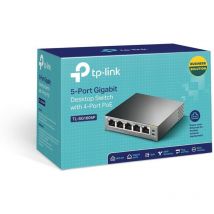 HUB Switch puertos 5 TP-LINK TL-SG1005P Gigabit Ethernet (10/100/