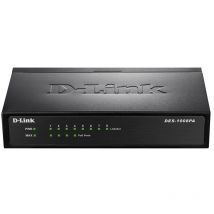 Switch D-Link 8-port 10/100 4/15W max DES-1008PA