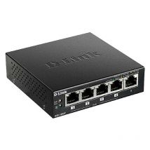 Dlink - Switch réseau D-Link DGS-1005P/E 5 ports 1 / 10 GBit/s W069722