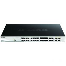 Dlink - D-Link Switch di Rete D-Link DGS-1210-24P Managed L2 Gigabit Ethernet (10/100/1000) Power over Ethernet (PoE) Nero