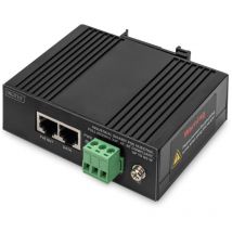 Iniettore Gigabit EthernetPoE, industriale, - Digitus
