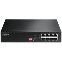 Switch Di Rete Edimax A Lunga Portata Da 8 Con 4 Porte Poe+ E Commutatore A Dip Switch