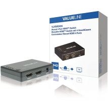 Switch hdmi 4 porte ingressi full hd alta risoluzione 3d 1920x1080