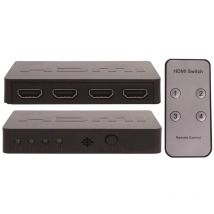 Switch Hdmi 4 Ports Full Hd Avec Telecommande