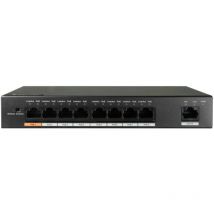 Housecurity - commutateur réseau poe 8 ports RJ45 lan ethernet 10/100 mbps video surveillance