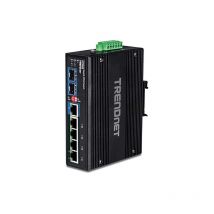 Trendnet - TI-UPG62 switch No administrado L2 Gigabit Ethernet (10/100/1000) Energía sobre Ethernet (PoE) Negro