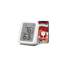 Switchbot - thermomètre hygromètre plus - thermomètre numérique intérieur avec puce suisse précise, contrôle par l'app, thermo-hyg