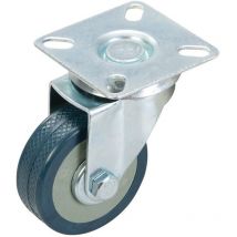 Swivel Rubber Castor - 50mm 50kg - Fixman
