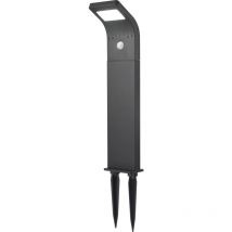 Sygonix SY-4677494 Lampada LED da terra per esterno con rilevatore di movimento LED (monocolore) 1.2 W Nero