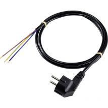 SY-5043470 alimentation Câble de raccordement noir 2.00 m S594232 - Sygonix