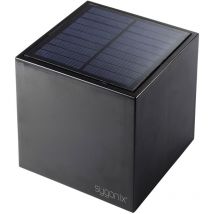 SY-5499356 Solar-Wandstrahler 0.9 w Warmweiß Schwarz - Sygonix