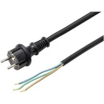 SY-6029110 alimentation Câble de raccordement noir 1.50 m V913333 - Sygonix