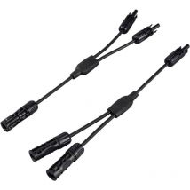Sygonix - SY-6408046 branchement pour installation solaire Câble adaptateur 30 a noir 36 cm