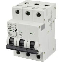 Sygonix - SY-6440994 syg-mcb 3P/B16/6KA Leitungsschutzschalter 3polig 16 a 415 v/ac