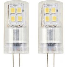 SY-6442044 led eek f (a - g) G4 2.6 w = 28 w Warmweiß (ø x l) 15 mm x 40 mm 2 St. - Sygonix