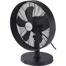 Tischventilator 35 w (ø x h) 230 mm x 475 mm Schwarz Oszillierend - Sygonix