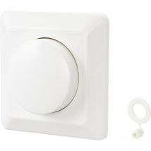 Sygonix - Sy-4697886 Drehdimmer, Universal-dimmer Geeignet Für Leuchtmittel: Halogenlampe, Led-lampe,