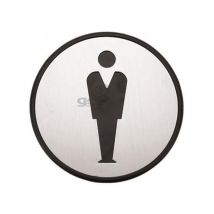 Symbol selbstklebender Badezimmermann Ø97mm GSC 003301396