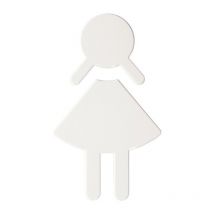 Symbole Femme 801.91.020 PA Farb-Nr.97 B.87mm H.150mm S.3mm HEWI