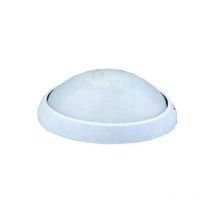 00487 Plafonnier ovale en aluminium blanc - Syntesy