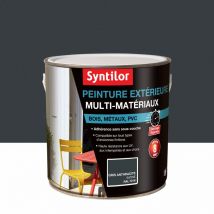 Syntilor - pintura exterior multimaterial gris antracita satinada 2 l