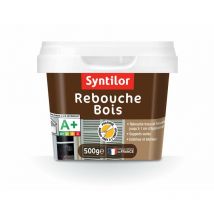 SYNTILOR stucco per legno, grigio chiaro, 500 g SYNTILOR