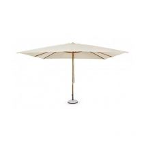 Bizzotto - Parasol de jardin Syros 3 x 4 coloris naturel