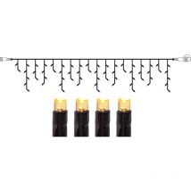 System Decor 'led Eiszapfen-Lichterkette 4x0,4m' warmweiß, IP44