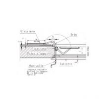 Monin - SystèmeBoy Kit de prolongación 850mm para persiana 1,5m² - máx. 20 kg - 152 340