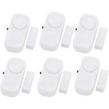 Système d'alarme de sécurité sans fil pour portes et fenêtres Pack 6
