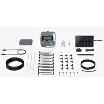 Système D'Arrosage Automatique Solaire Goutte À Goutte – Panneau Solaire 5w – Débit Réglable Jusqu'à 1320l/h – Alerte De Fuite D'Eau – Rainpoint