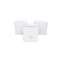 Tenda - Nova mw5s (3 Pack) True Band Dual WiFi Mesh (jusqu'à 300 m², AC1200, Alexa, Gigabit lan/wan, QoS, pour la maison, le bureau, le résidentiel)