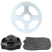 Jeffergarden Système d'entranement T8F chane et bote de vitesses 6T et Kit de pignon arrière pour Mini moto 47cc 49cc