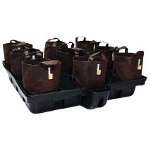 Platinium - système hydroponique Big Pot Pouch soil 120-9 - 120x120 cm hydro