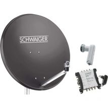 Système SAT sans récepteur Schwaiger SPI9961SET6 Nombre d'abonnés: 8