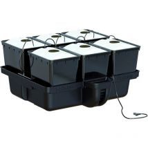Platinium Hydroponics - Platinium - AeroPro - 6 pots bato - 80 x 80 x 38.5 cm - Système aéroponique