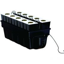 Platinium Hydroponics - Système aéroponique - Aerostar 90x40cm - 10 pots 3,4L + Plaques 1 trou