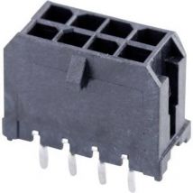 Barrette mâle encastrable (standard) Nbr total de pôles 8 Pas: 3 mm 430450812 1 pc(s) Tray W168992 - Molex