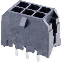 Barrette mâle encastrable (standard) Nbr total de pôles 6 Pas: 3 mm 430450612 1 pc(s) Tray W163032 - Molex