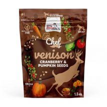 Cosytoes - syta micha Chef Chevreuil aux graines de canneberge et de citrouille - nourriture sèche pour chien - 1,5kg