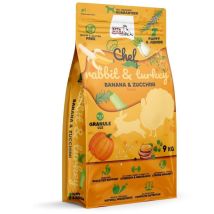 Syta Micha Chef Puppy Lapin, Dinde, Banane Et Courgette - Nourriture Sèche Pour Chien - 9kg